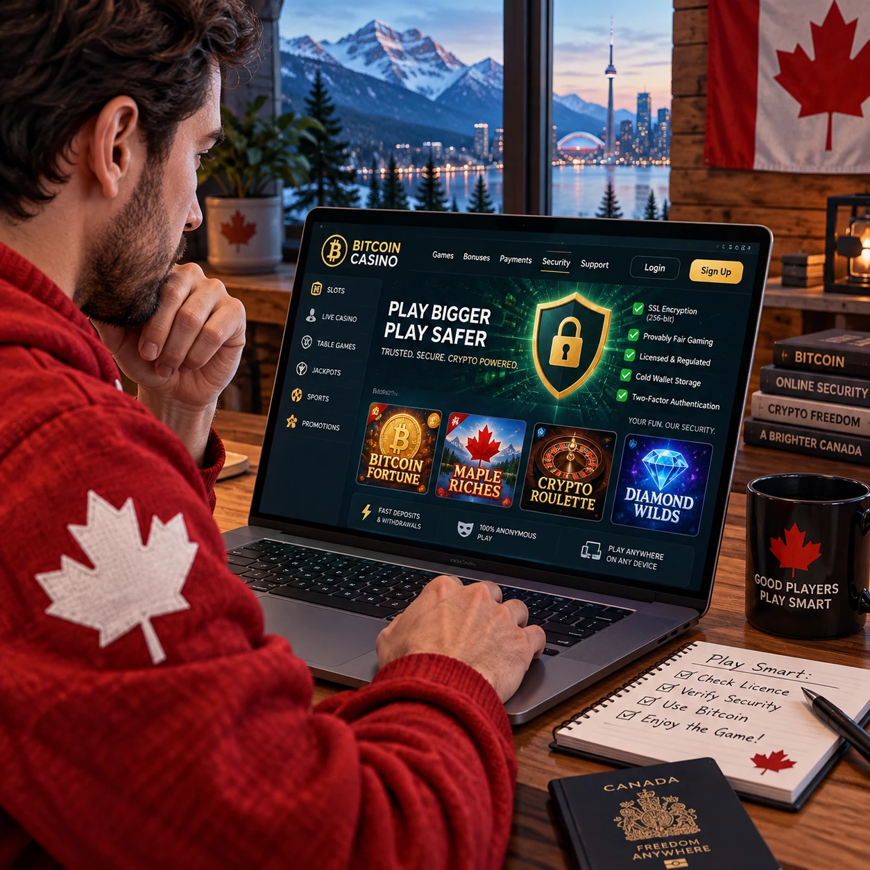How To Choose The Best Bitcoin Casino In Canada 2026 A Safety And Fairness Checklist For Canadian